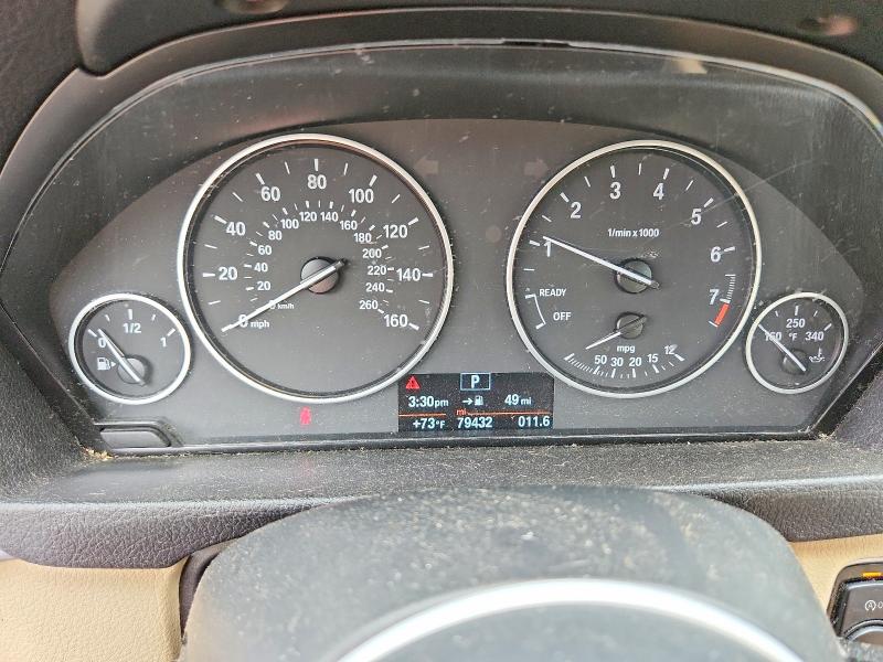 2016 BMW 3er VIN WBA8E1G52GNT35184 COPART salvage auction — FRONT END, Ma - Cert Of Title-Reconstrctd Coll, sold $2,000 on 2026-08-10 (photo 9)