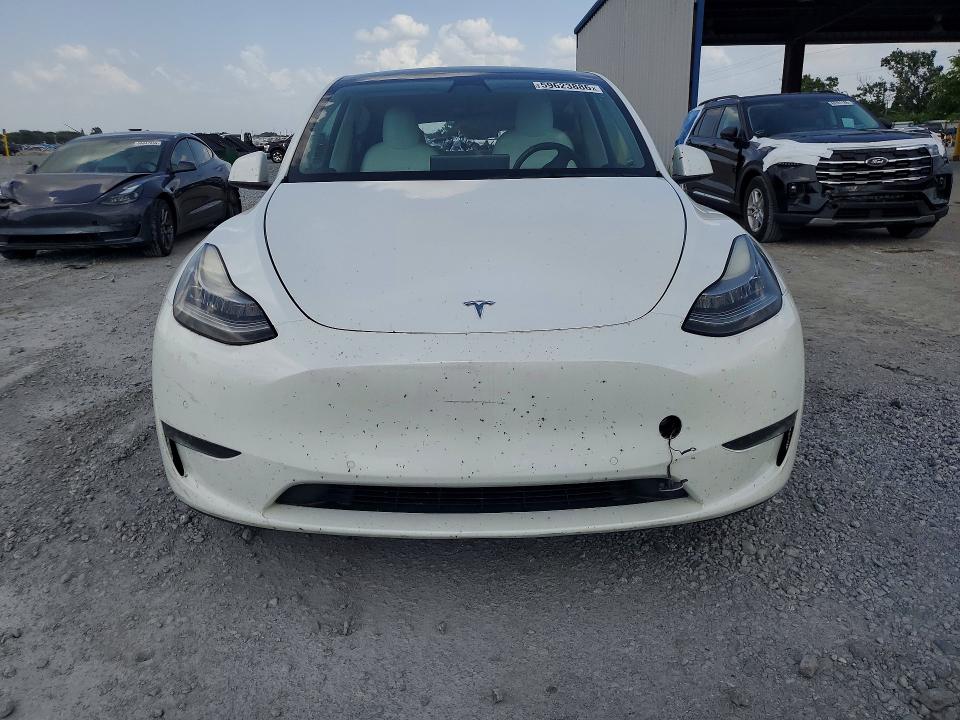 2021 Tesla Model y VIN 5YJYGDEE9MF102513 COPART salvage auction — REAR END, Fl - Certificate Of Destruction, sold $3,250 on 2026-07-21 (photo 5)