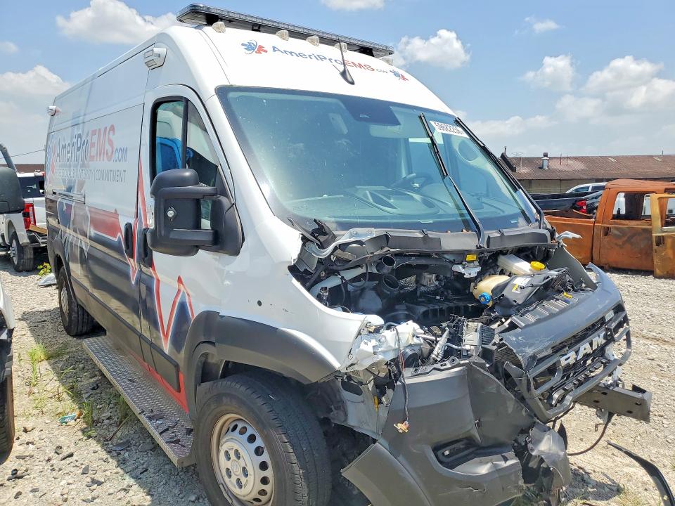 2024 Ram Promaster city VIN 3C6LRVDG7RE107422 COPART salvage auction — FRONT END, Ky - Cert Of Title-Salvage, sold $7,500 on 2026-08-19 (photo 4)