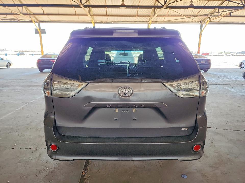 2013 Toyota Sienna VIN 5TDXK3DC0DS331775 COPART salvage auction — MINOR DENT/SCRATCHES, Az - Cert Of Title - Salvage, sold $4,350 on 2026-07-27 (photo 6)