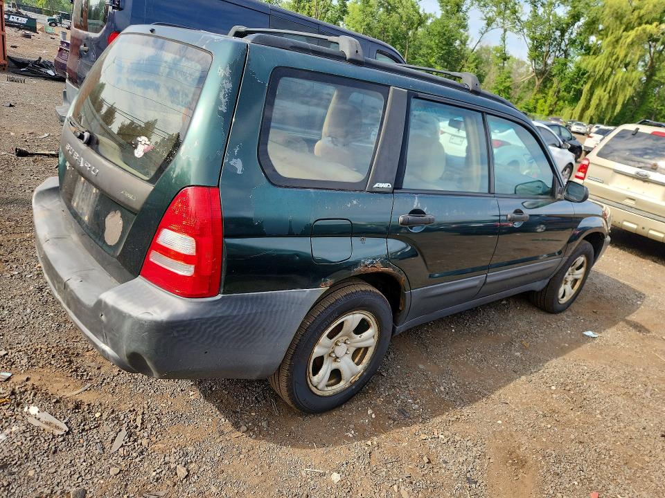 2003 Subaru Forester VIN JF1SG63673H734007 COPART salvage auction — SIDE, Ct - Bill Of Sale-Salvage, sold $450 on 2026-07-24 (photo 3)