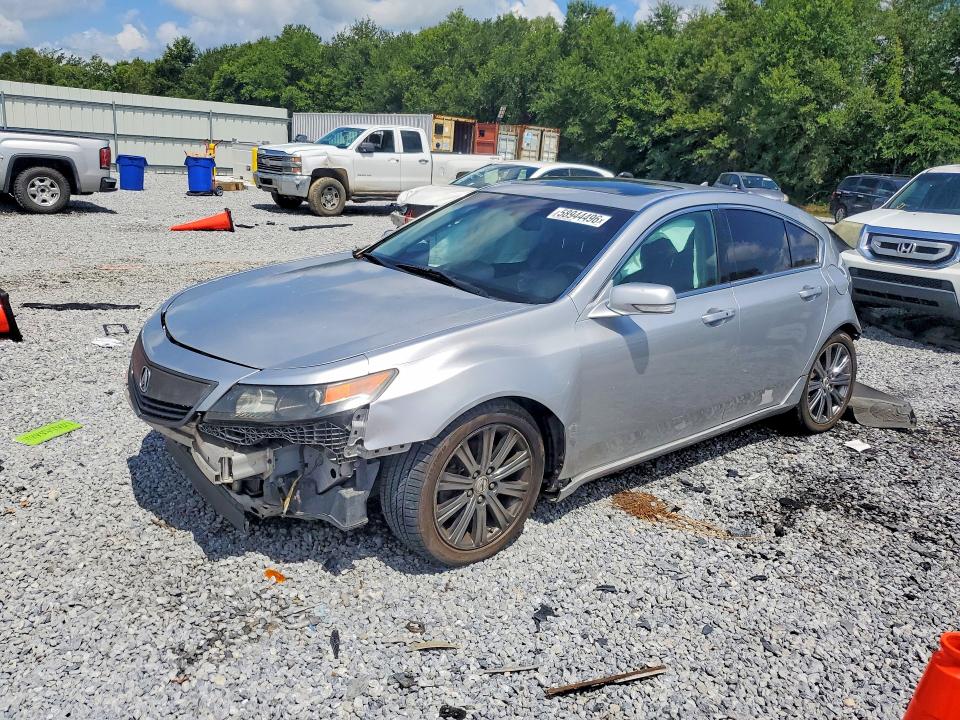 2013 Acura Tl VIN 19UUA8F34DA018565 COPART salvage auction — REAR END, TX - SALVAGE VEHICLE TITLE, sold $350 on 2026-08-03 (photo 1)