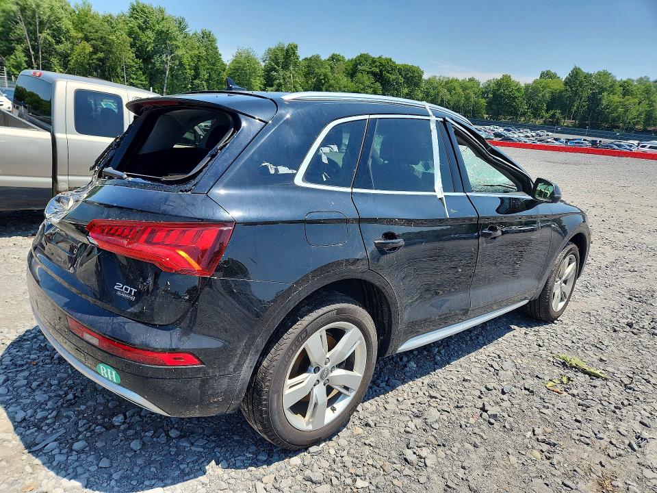 2018 Audi Q5 VIN WA1BNAFY7J2176637 COPART salvage auction — REAR END, Pa - Certificate Of Salvage, sold $4,950 on 2026-07-22 (photo 3)
