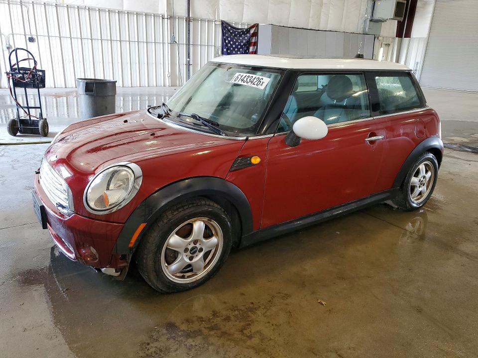 2009 Mini Cooper VIN WMWMF33519TU70314 COPART salvage auction — FRONT END, Mn - Certificate Of Title, sold $70 on 2026-07-20 (photo 1)