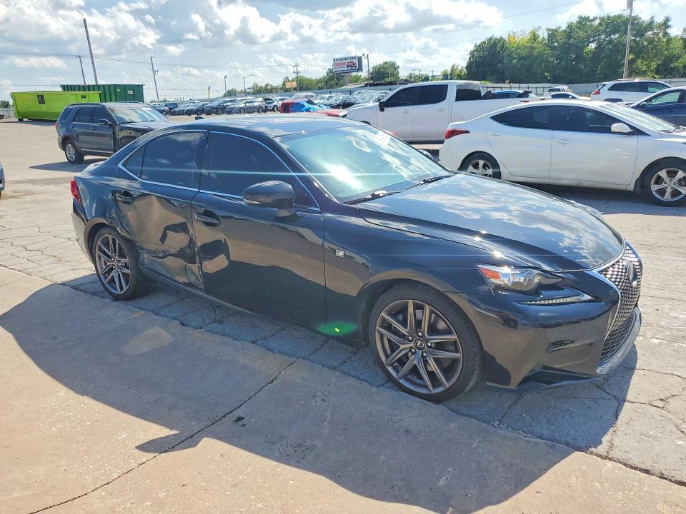 2015 Lexus Is VIN JTHCE1D27F5006355 COPART salvage auction — SIDE, Ok - Cert Of Title-Salvage, sold $450 on 2026-07-21 (photo 4)