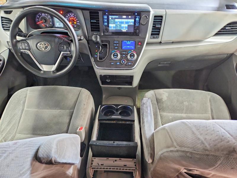 2015 Toyota Sienna VIN 5TDKK3DC8FS581830 COPART salvage auction — FRONT END, MN - CERT OF TITLE-SALVAGE, sold $1,200 on 2026-07-28 (photo 8)