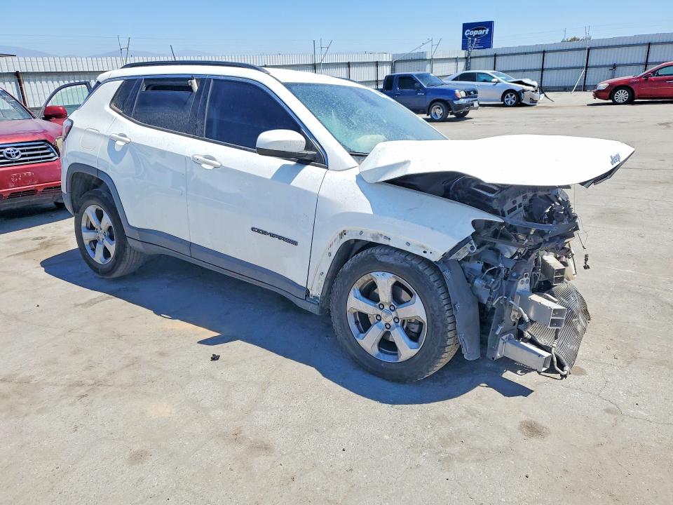 2017 Jeep Compass VIN 3C4NJCBB2HT629454 COPART salvage auction — FRONT END, Ca - Salvage Certificate, sold $275 on 2026-07-24 (photo 4)
