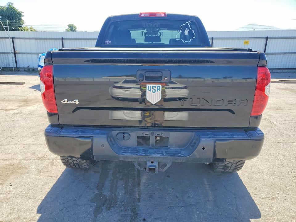 2018 Toyota Tundra VIN 5TFAW5F14JX691011 COPART salvage auction — MINOR DENT/SCRATCHES, Ca - Salvage Certificate, sold $2,100 on 2026-07-31 (photo 6)