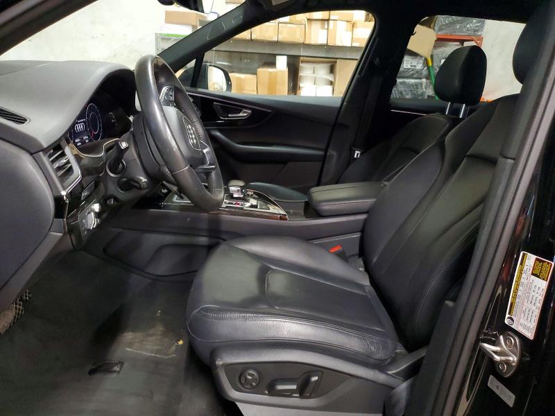 2019 Audi Q7 VIN WA1VAAF74KD040018 COPART salvage auction — FRONT END, Pa - Certificate Of Salvage, sold $6,700 on 2026-07-16 (photo 7)