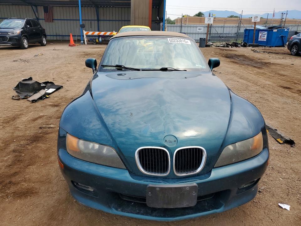 1999 BMW Z3 VIN 4USCH9339XLF81472 COPART salvage auction — MINOR DENT/SCRATCHES, CO - DIS/DLR/EXP ONLY CLEAN TITLE, sold $425 on 2026-07-22 (photo 5)