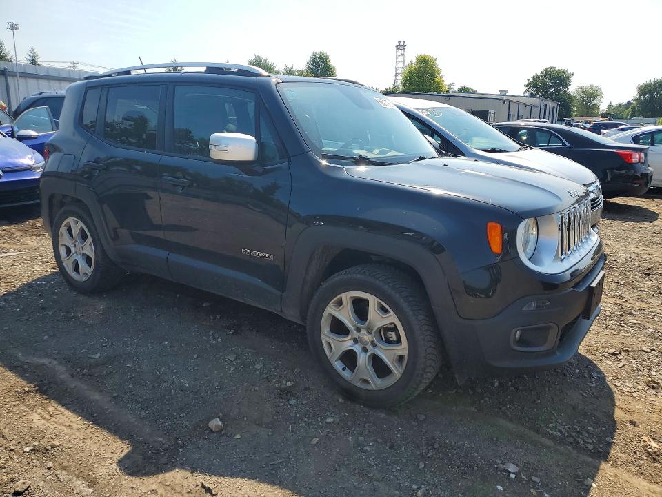2015 Jeep Renegade VIN ZACCJBDT3FPB86534 COPART salvage auction — REAR END, Md - Cert Of Salvage > 75% Damage, sold $2,000 on 2026-08-10 (photo 4)