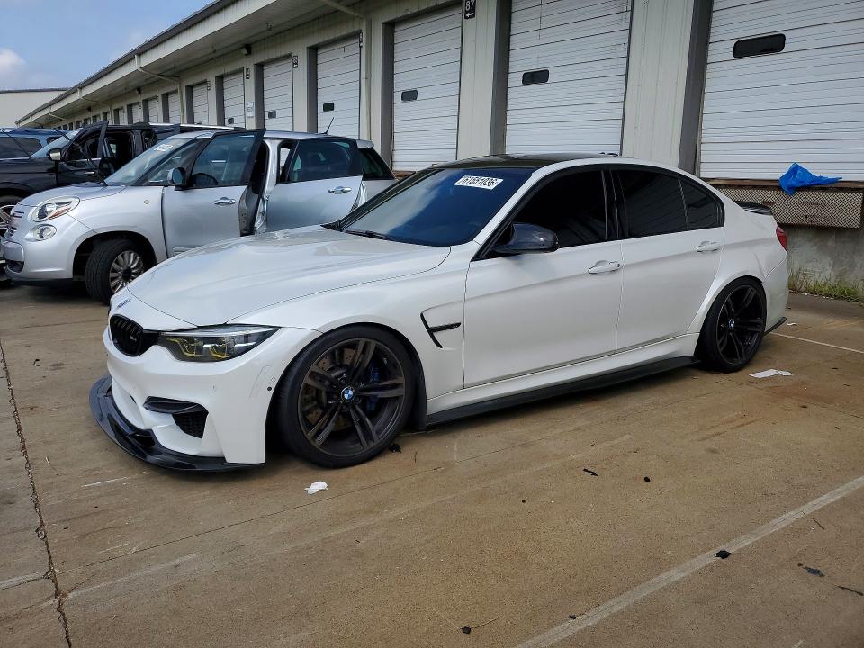 2018 BMW M3 VIN WBS8M9C55J5J79541 — COPART salvage auction photo