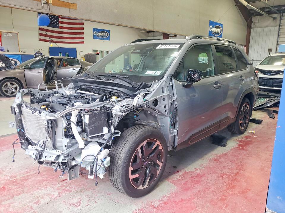2025 Subaru Forester VIN JF2SLDRC1SH618017 COPART salvage auction — FRONT END, Ny - Mv-907A Salvage Certificate, sold $9,600 on 2026-08-24 (photo 1)