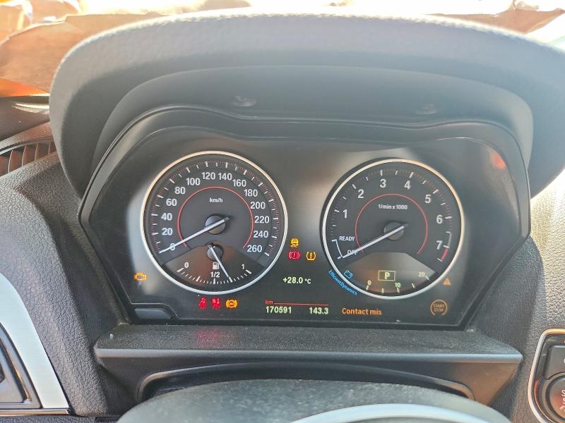2016 BMW VIN WBA1G9C50GV726575 COPART salvage auction — REAR END, Qc - Gravement Accidente, sold $875 on 2026-08-18 (photo 9)