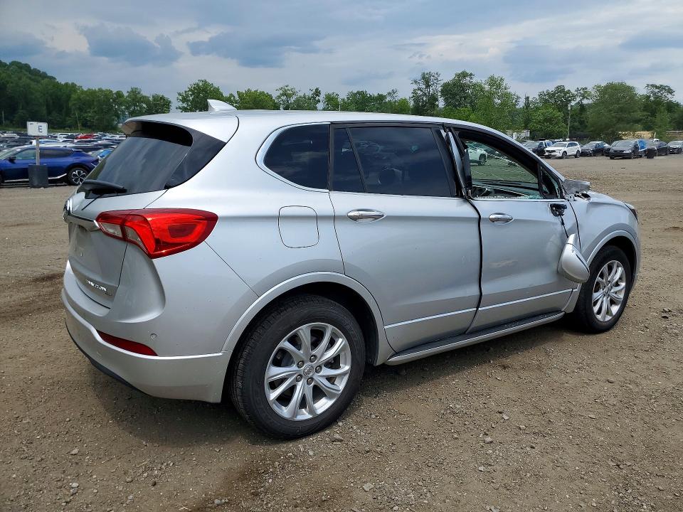 2019 Buick Envision VIN LRBFX1SA6KD025707 COPART salvage auction — SIDE, Ny - Mv-907A Salvage Certificate, sold $350 on 2026-07-21 (photo 3)
