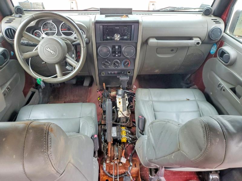 2007 Jeep Wrangler / VIN 1J8GA69157L114443 COPART salvage auction — FRONT END, PA - CERT OF TITLE, sold $175 on 2026-08-04 (photo 8)