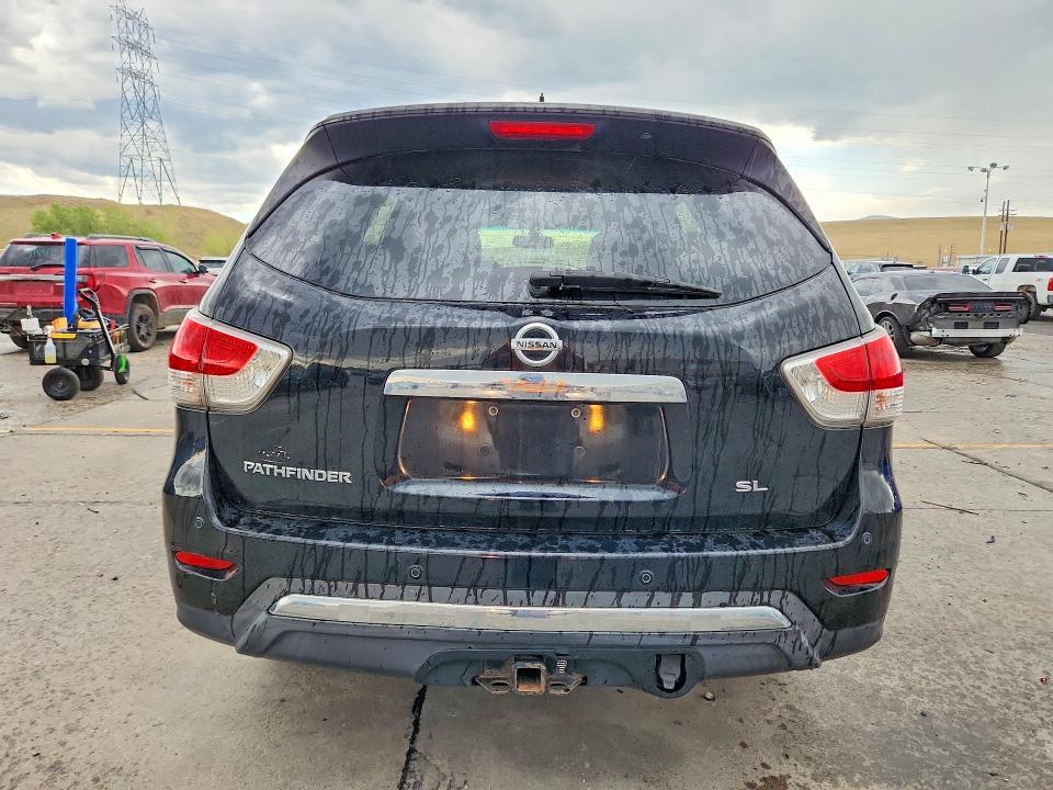 2013 Nissan Pathfinder VIN 5N1AR2MN4DC654222 COPART salvage auction — MECHANICAL, Salvage Title, sold $450 on 2026-07-29 (photo 6)