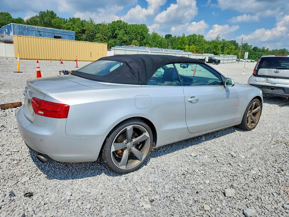 2014 Audi A5 VIN WAULFAFHXEN006913 COPART salvage auction — MECHANICAL, Oh - Certificate Of Title, sold $90 on 2026-07-24 (photo 3)