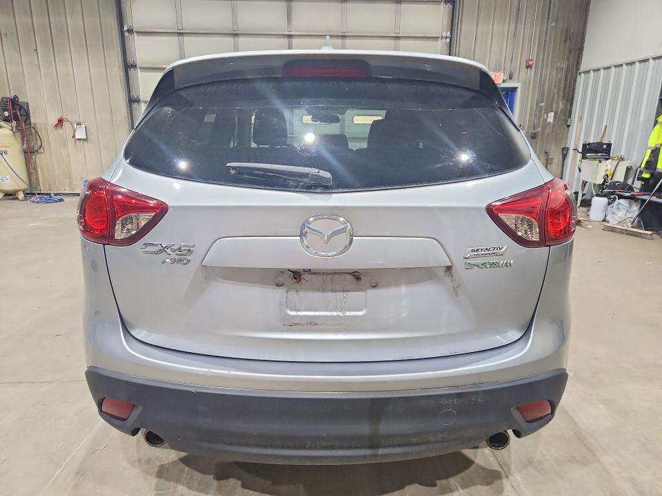 2016 Mazda Cx-5 VIN JM3KE4CY4G0606728 COPART salvage auction — REAR END, NH - CERTIFICATE OF TITLE, sold $100 on 2026-07-28 (photo 6)