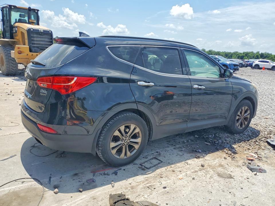 2014 Hyundai Santa fe VIN 5XYZU3LB3EG172714 COPART salvage auction — FRONT END, Il - Salvage Certificate, sold $90 on 2026-07-28 (photo 3)