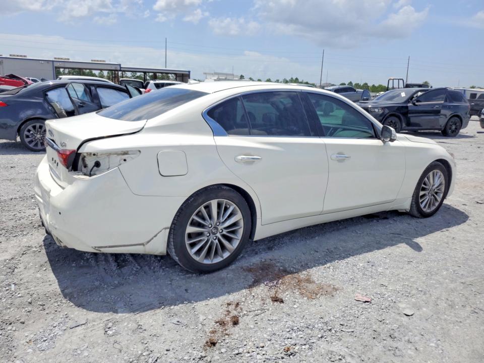 2021 Infiniti Q50 VIN JN1EV7BP7MM700772 COPART salvage auction — REAR END, Salvage Title, sold $7,300 on 2026-08-21 (photo 3)