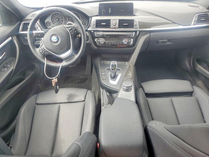2017 BMW 3er VIN WBA8B9G38HNU54624 COPART salvage auction — FRONT END, Nc - Dealer Only Salvage Title, sold $2,500 on 2026-07-28 (photo 8)