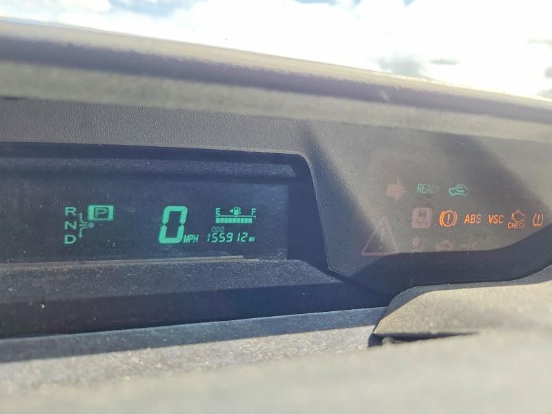 2008 Toyota Prius VIN JTDKB20U087714960 COPART salvage auction — FRONT END, Ma - Cert Of Title-Reconstrctd Coll, sold $125 on 2026-07-29 (photo 9)