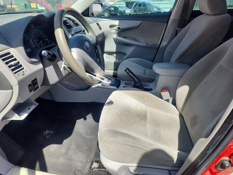 2010 Toyota Corolla VIN 1NXBU4EE9AZ280080 COPART salvage auction — FRONT END, AZ - CERT OF TITLE-RESTORED SALVAGE, sold $225 on 2026-07-10 (photo 7)