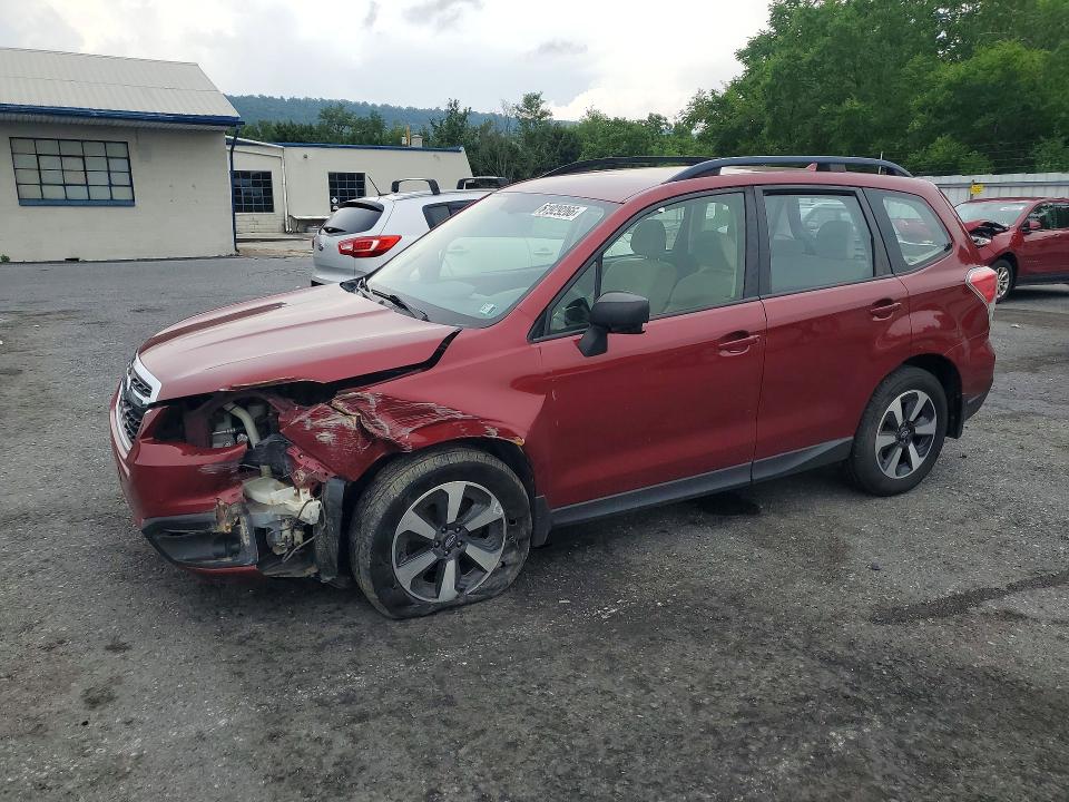 2018 Subaru Forester VIN JF2SJABC7JH478939 COPART salvage auction — FRONT END, PA - CERTIFICATE OF SALVAGE, sold $1,100 on 2026-07-28 (photo 1)