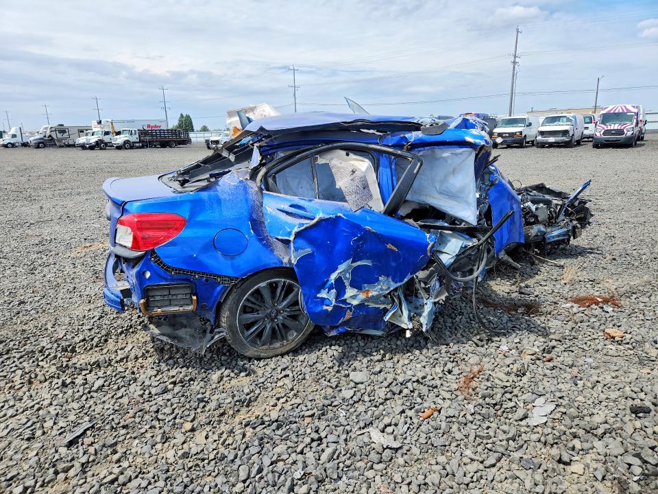 2018 Subaru Wrx VIN JF1VA1A69J9832449 COPART salvage auction — ROLLOVER, Salvage Title, sold $600 on 2026-07-22 (photo 3)