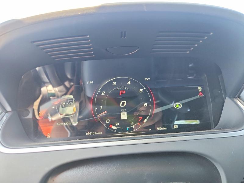 2021 Jaguar F-type VIN SAJD85FV5MCK69756 COPART salvage auction — UNDERCARRIAGE, Ct - Cert Of Title-Salvage, sold $15,400 on 2026-07-28 (photo 9)