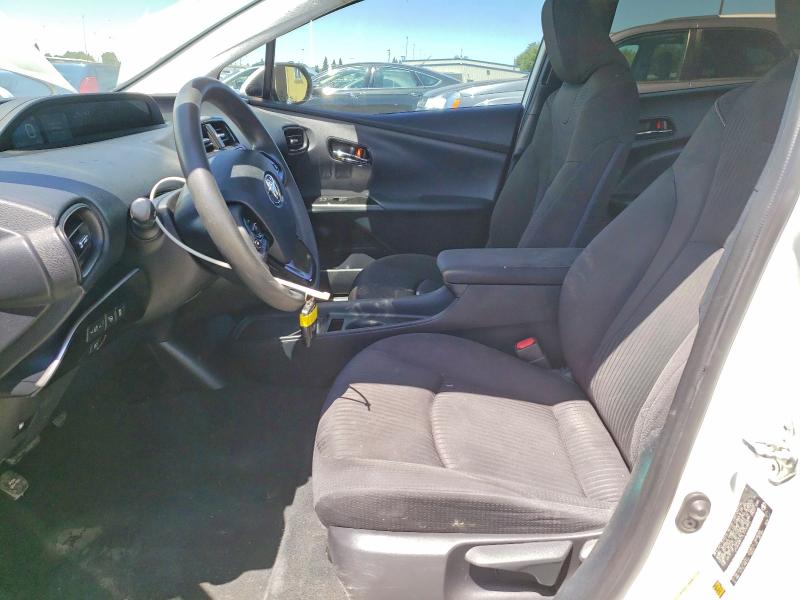2020 Toyota Prius VIN JTDKARFU7L3102855 COPART salvage auction — FRONT END, Ca - Salvage Certificate, sold $4,800 on 2026-07-21 (photo 7)