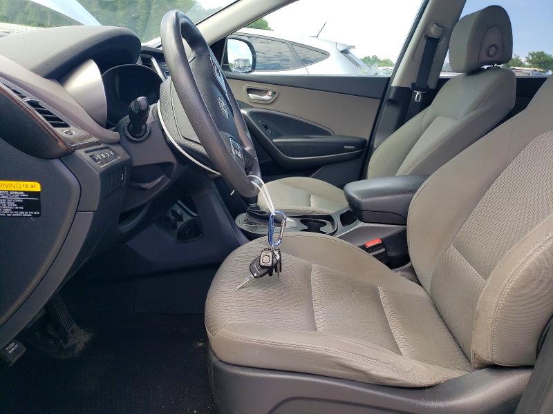 2017 Hyundai Santa fe VIN KM8SMDHF4HU223638 COPART salvage auction — MECHANICAL, Salvage Title, sold $1,950 on 2026-07-21 (photo 7)