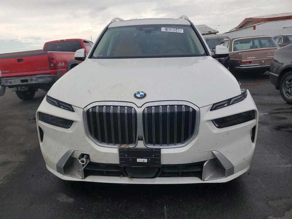 2027 BMW X7 VIN 5UX23EM04V9428758 COPART salvage auction — FRONT END, CA - CERTIFICATE OF TITLE, sold $55,000 on 2026-07-27 (photo 5)