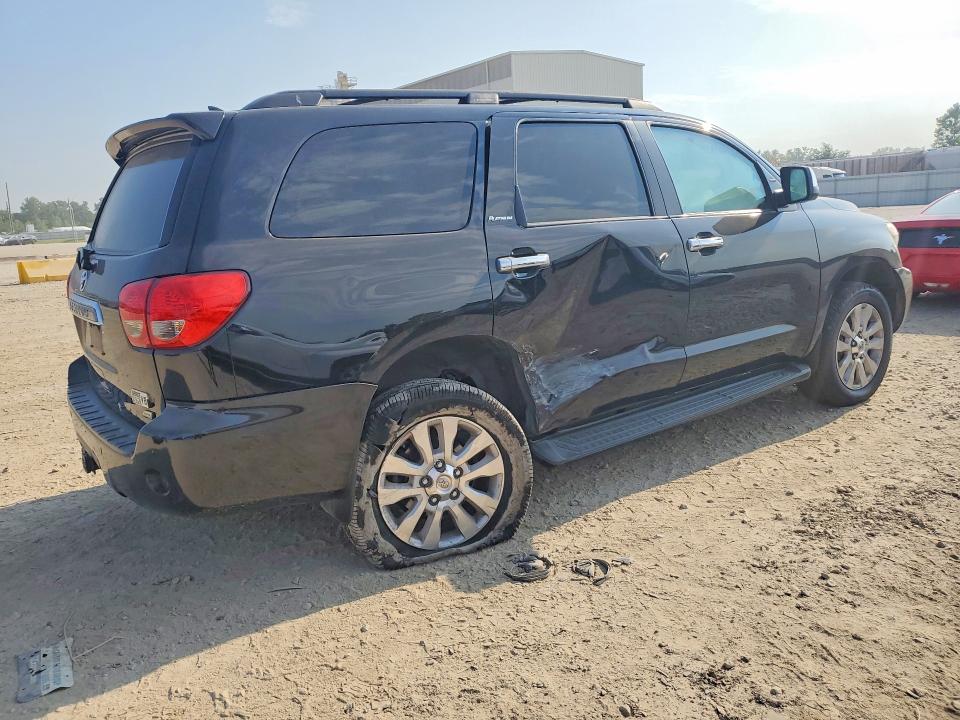 2016 Toyota Sequoia VIN 5TDDW5G17GS142638 COPART salvage auction — REAR END, Ks - Cert Of Title-Salvage, sold $7,100 on 2026-08-11 (photo 3)