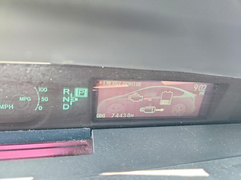 2015 Toyota Prius VIN JTDKN3DU3F0442188 COPART salvage auction — REAR END, Il - Salvage Certificate, sold $325 on 2026-07-28 (photo 9)