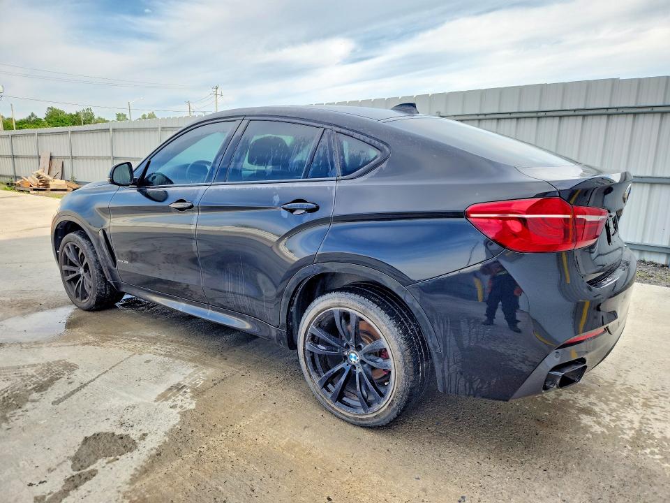 2018 BMW X6 VIN 5UXKU2C58J0X49368 COPART salvage auction — MINOR DENT/SCRATCHES, Qc - Aucune Mention, sold $2,300 on 2026-07-29 (photo 2)