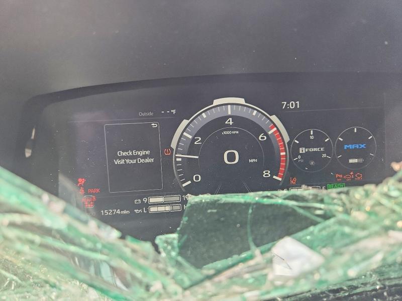 2025 Toyota Sequoia VIN 7SVAAABA6SX062113 COPART salvage auction — ALL OVER, VA - CERT OF TITLE - SALVAGE, sold $32,250 on 2026-08-19 (photo 9)
