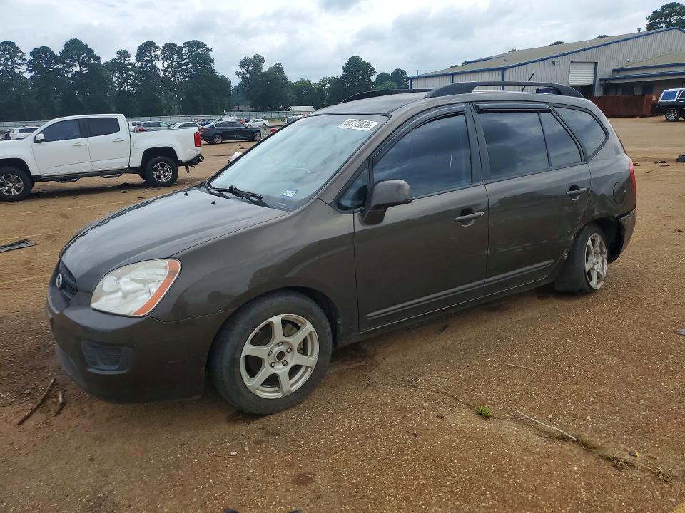2009 Kia Rondo VIN KNAFG528797266171 COPART salvage auction — REAR END, TX - SALVAGE VEHICLE TITLE (P), sold $400 on 2026-07-20 (photo 1)