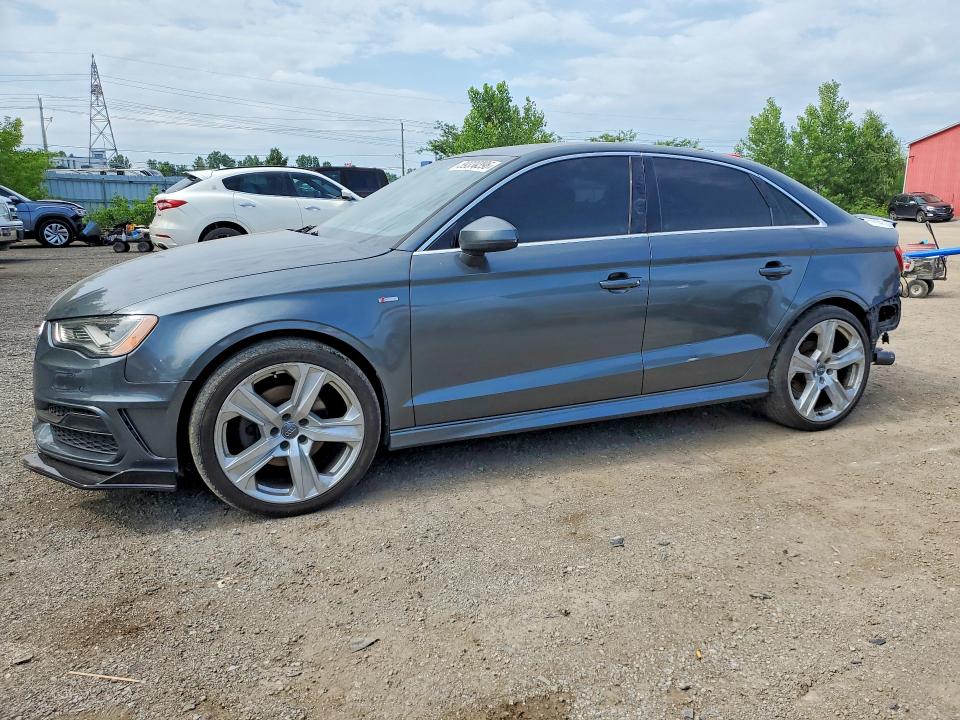 2015 Audi A3 VIN WAUKFRFF4F1002986 COPART salvage auction — REAR END, ON - PERMIT SALVAGE, sold $375 on 2026-07-23 (photo 1)