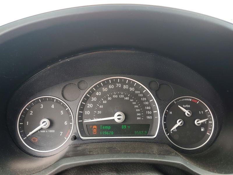 2010 Saab 9-3 VIN YS3FA4CY6A1616631 COPART salvage auction — MECHANICAL, Nc - Certificate Of Title, sold $425 on 2026-07-22 (photo 9)