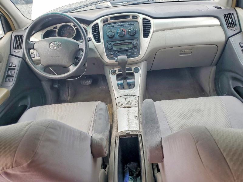 2006 Toyota Highlander VIN JTEEP21A360157188 COPART salvage auction — FRONT END, Oh - Certificate Of Title, sold $1,150 on 2026-08-03 (photo 8)