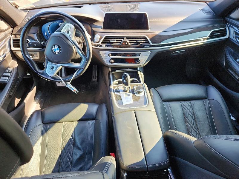 2018 BMW 7er VIN WBA7F2C50JG424686 COPART salvage auction — MINOR DENT/SCRATCHES, Wv - Certificate Of Title (P), sold $9,000 on 2026-07-24 (photo 8)