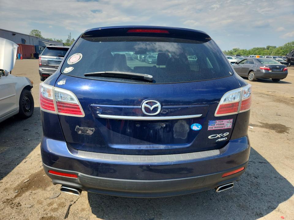 2011 Mazda Cx-9 VIN JM3TB3CV7B0318594 COPART salvage auction — FRONT END, CT - CERT OF TITLE-SALVAGE, sold $450 on 2026-07-17 (photo 6)