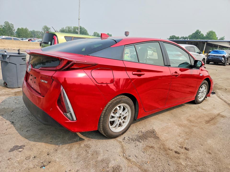2020 Toyota Prius VIN JTDKARFP0L3124061 COPART salvage auction — FRONT END, Ny - Mv-907A Salvage Certificate, sold $350 on 2026-07-30 (photo 3)