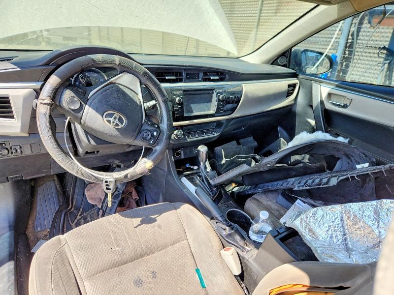 2015 Toyota Corolla VIN 5YFBURHE0FP276226 COPART salvage auction — FRONT END, Ca - Dis/Dlr/Exp App For Dup Clean, sold $800 on 2026-07-27 (photo 8)