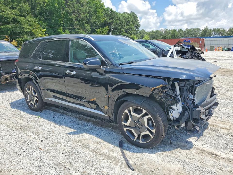 2024 Hyundai Palisade VIN KM8R4DGE8RU677853 COPART salvage auction — FRONT END, Ny - Certificate Of Title, sold $12,700 on 2026-09-02 (photo 4)