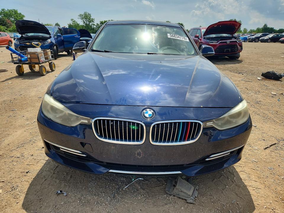 2013 BMW VIN WBA3B3C51DF532180 COPART salvage auction — FRONT END, Il - Salvage Certificate, sold $1,700 on 2026-08-11 (photo 5)