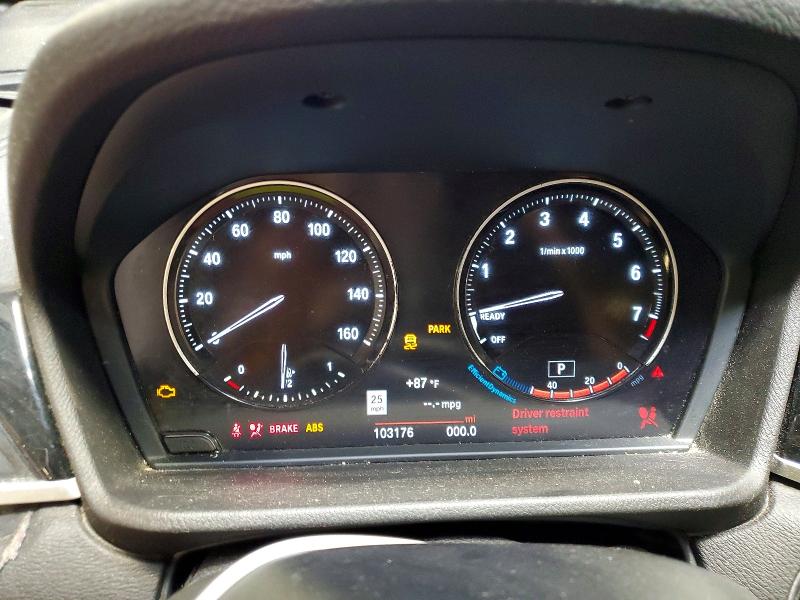 2020 BMW X1 VIN WBXJG9C00L5P74517 COPART salvage auction — FRONT END, Pa - Certificate Of Salvage, sold $3,950 on 2026-07-27 (photo 9)
