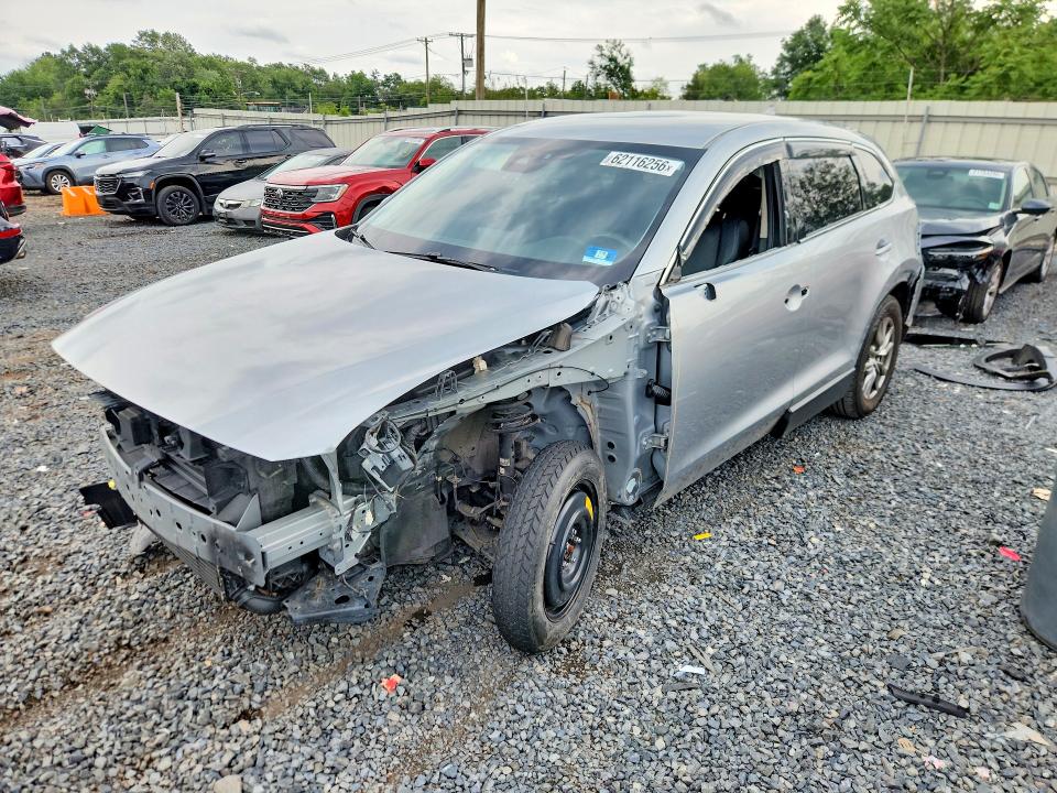 2018 Mazda Cx-9 VIN JM3TCBCY3J0215673 COPART salvage auction — FRONT END, Nj - Cert Of Title-Salvage, sold $375 on 2026-07-28 (photo 1)